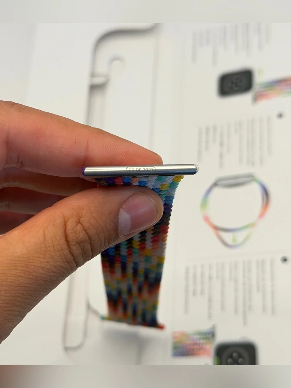 Apple Watch Band Pride 2021 Edition, 44mm, Excellent, Full Set, OEM